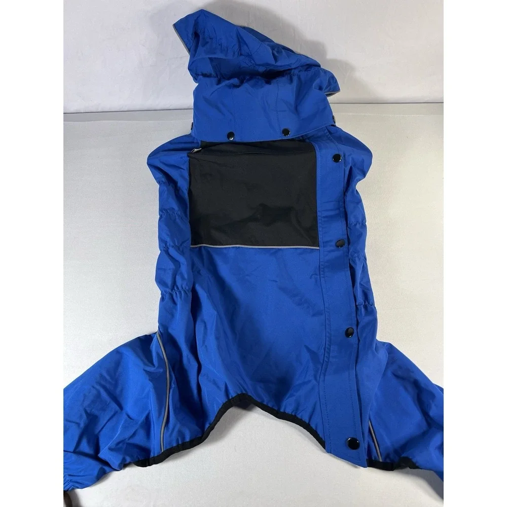 Waterproof Dog‎ Raincoat with Removable Hood – Outdoor Full Body Dog Jacket XXL